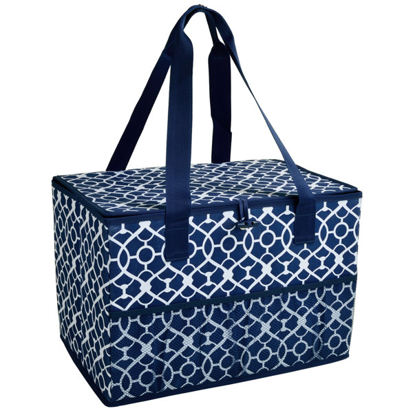Arlmont & Co. Canvas Picnic Basket & Reviews Wayfair
